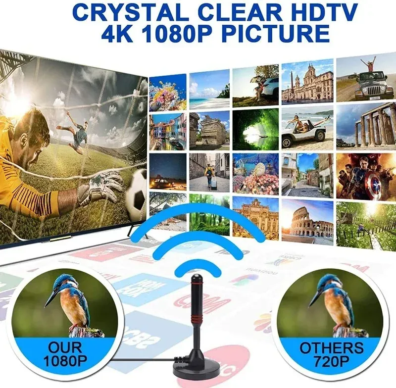 Indoor HD Digital TV Signal Receiver