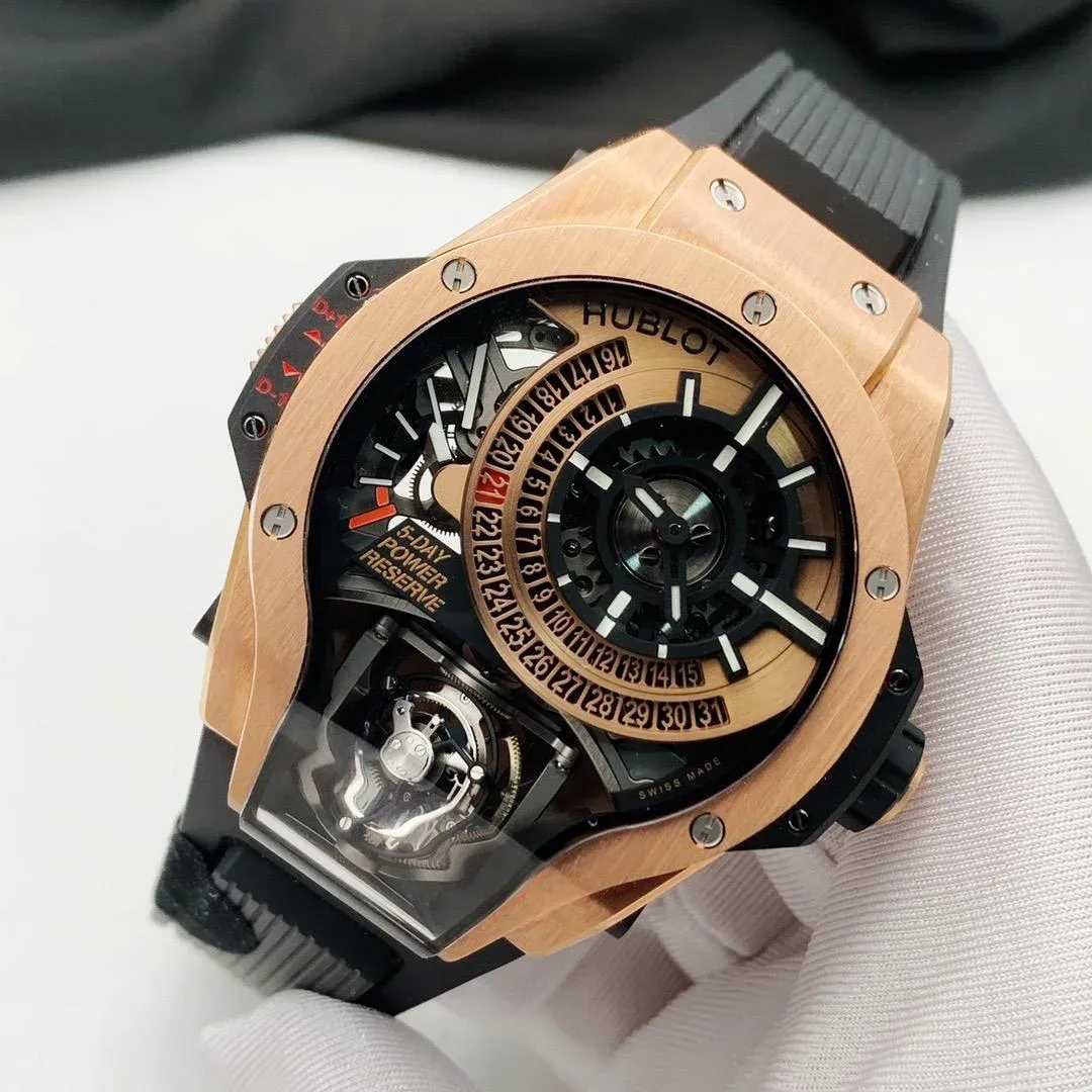 Free Delivery In Ghana--Men's Luxury Fashion Large Dial Sports Watch