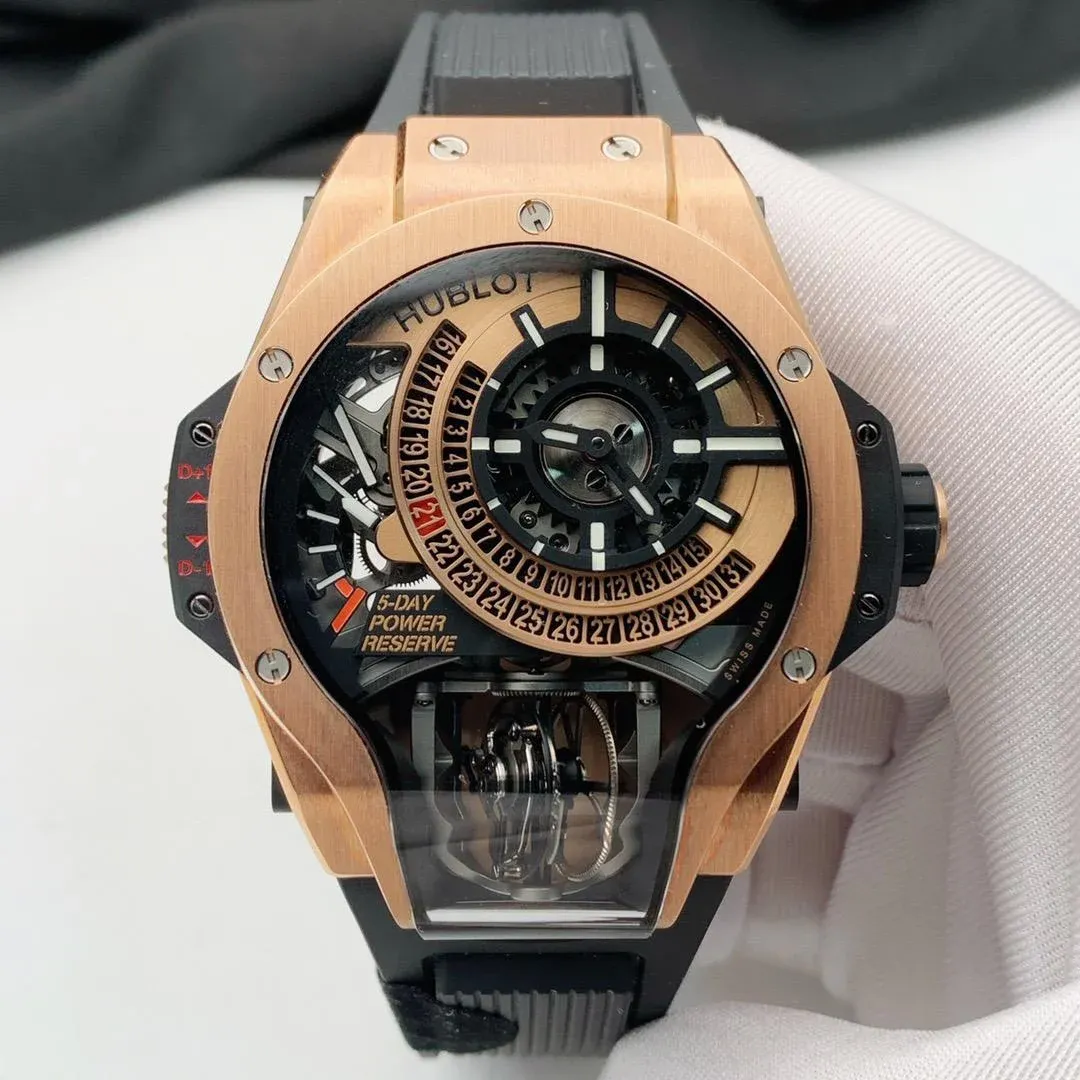Free Delivery In Ghana--Men's Luxury Fashion Large Dial Sports Watch