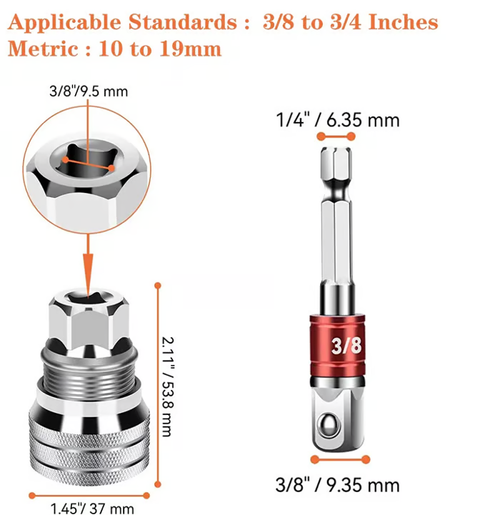 🎉Hot Sale - 53% OFF🎁Multi-function Universal Socket Wrench Tool - Universal Maintenance Tool