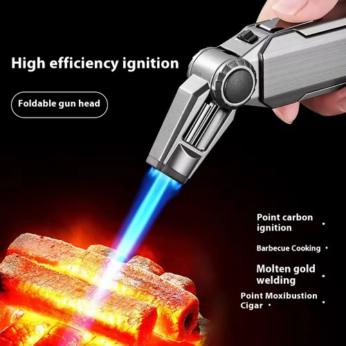 Seven-Stage Folding Straight-Injection Flamethrower