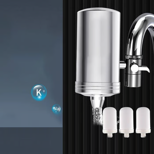 🔥 Installation-free Stainless Steel Household Faucet Water Purifier