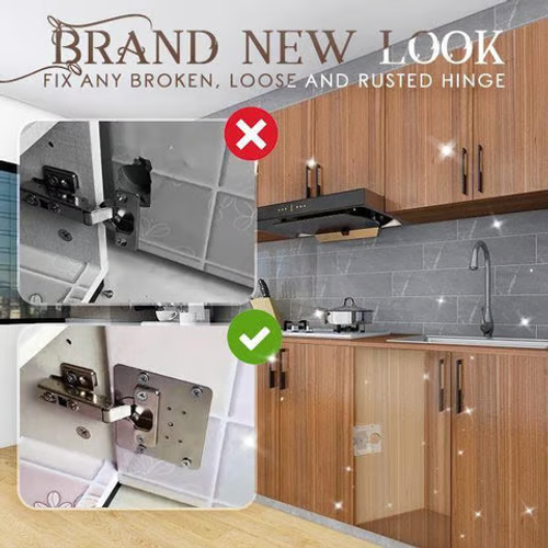 Thickened hinge repair kit
