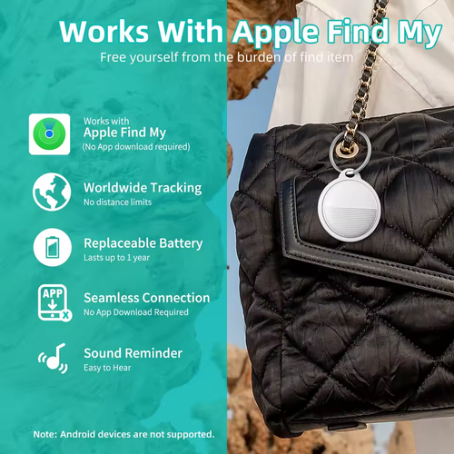 F03 Smart GPS Tracker BT Anti-Lost Device GPS Pet Child Tracking Pet Locator Smart Key GPS Tracker for Bike Car Bag