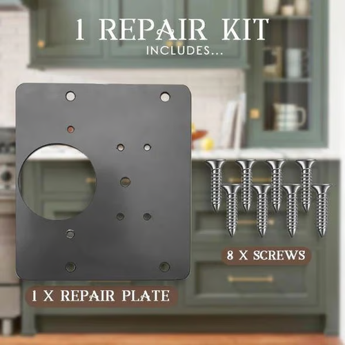 Thickened hinge repair kit