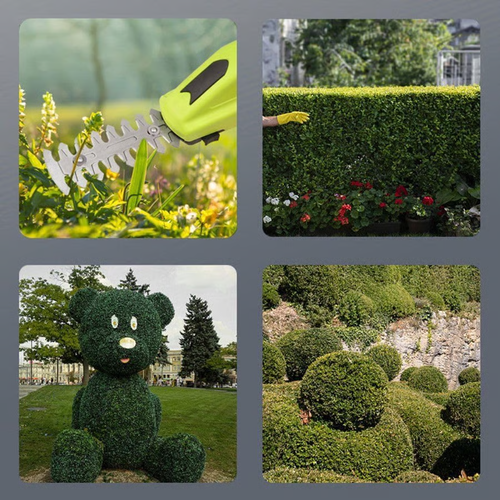 Electric Garden Trimmer-Two types of blades
