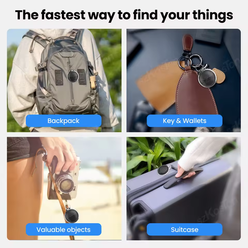 F03 Smart GPS Tracker BT Anti-Lost Device GPS Pet Child Tracking Pet Locator Smart Key GPS Tracker for Bike Car Bag