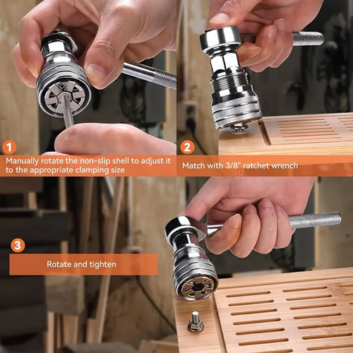 🎉Hot Sale - 53% OFF🎁Multi-function Universal Socket Wrench Tool - Universal Maintenance Tool