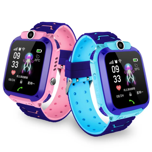 Hot Sell SOS Kids Smartwatch IP68 Waterproof Android SIM Card GPS Tracking Magnetic Remote Control Heart Rate Tracker Plastic