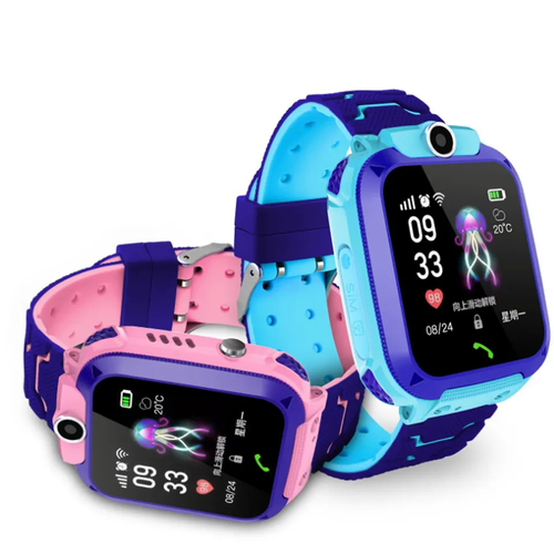 Hot Sell SOS Kids Smartwatch IP68 Waterproof Android SIM Card GPS Tracking Magnetic Remote Control Heart Rate Tracker Plastic