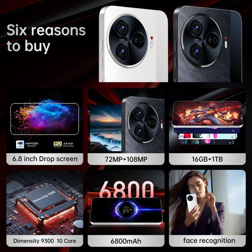 Hot-selling Camon 30 Pro Original 6.8-inch Large Screen 16 GB +1 Tb 6800 Mah Android 14 Global 5g Smartphone