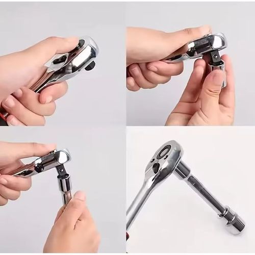 All-in-One 46-Piece Car Repair Socket Wrench Set