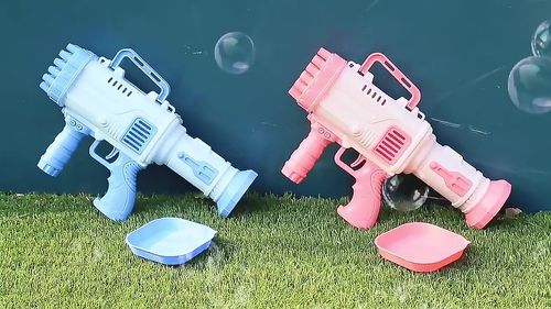 32-hole bazooka bubble machine handheld children's electric bubble blowing gun