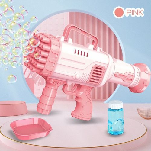 32-hole bazooka bubble machine handheld children's electric bubble blowing gun
