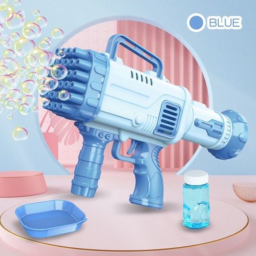 32-hole bazooka bubble machine handheld children's electric bubble blowing gun