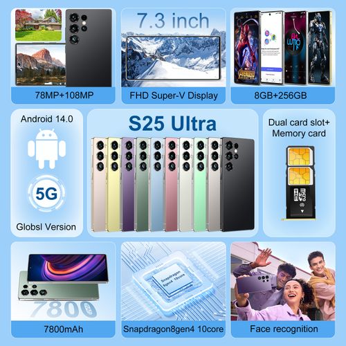 Future in Your Hands   S25 Ultra: 7.3 Immersive Display  108MP Ultra-Clear Imaging × Powerful Performance Core!