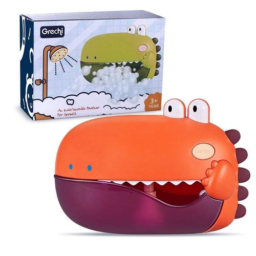 Bubble Machine Baby Bath Toys Automatic Bubble Maker for Toddlers Both Music Silence Mode Fun Bathtub Water Play Birthday Gift