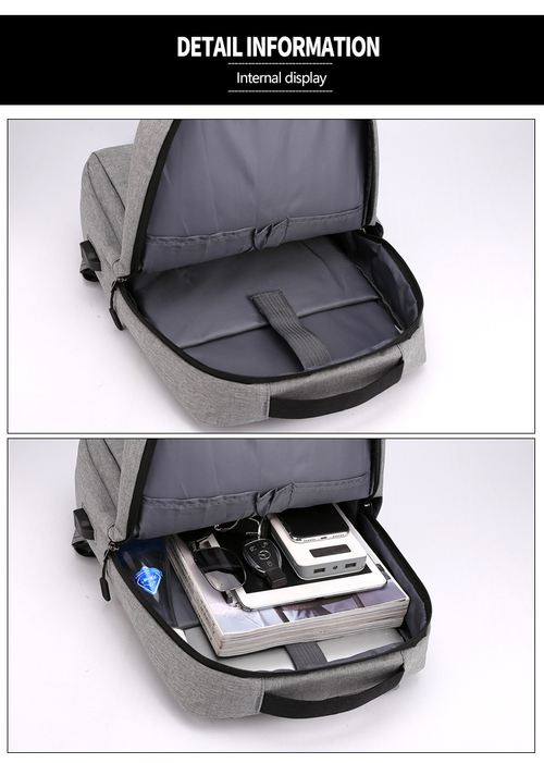 2025 New Business Casual Commuter Backpack Large Capacity Business Computer Backpack Outdoor Travel Fashion Casual Student Schoolbag