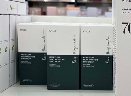 Anua Silky Moisturizing Sunscreen SPF50 + PA ++