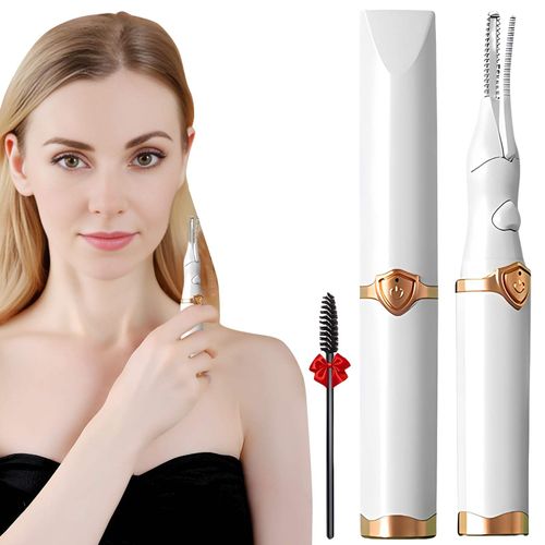 Best-selling Electric Heated Eyelash Curler - Intelligent Temperature Control, 10-Second Quick Heating, Long-lasting Styling, Eyelash-friendly, Compact & Portable, USB Rechargeable, Colors Shipped Randomly