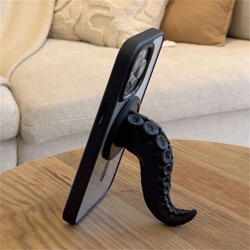 Creative Octopus Claw Magnetic Phone Stand - Cute and Fun, Multifunctional, Can Be Used as Phone Stand or Hook, Made of PLA Eco-Friendly Material, Colors Shipped Randomly