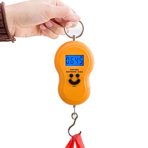 Best-selling travel essential luggage scale, commonly used portable scale for home use, 50 kg electronic portable scale with hook.