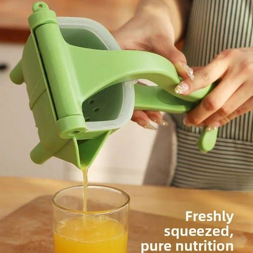 Bestselling Multifunctional Manual Juicer: Food-Grade ABS + PP Material, Safe & Eco-Friendly, Effortless to Use, Preserves Original Flavor, Pure Taste, Large Capacity, Fast Juicing, Easy to Clean