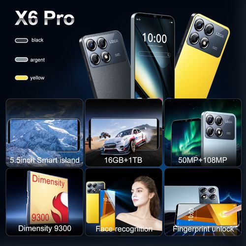 New X6 Pro Time Keeper flagship smartphone