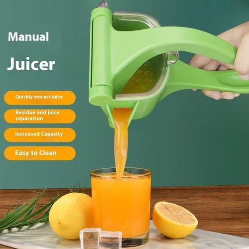 Bestselling Multifunctional Manual Juicer: Food-Grade ABS + PP Material, Safe & Eco-Friendly, Effortless to Use, Preserves Original Flavor, Pure Taste, Large Capacity, Fast Juicing, Easy to Clean