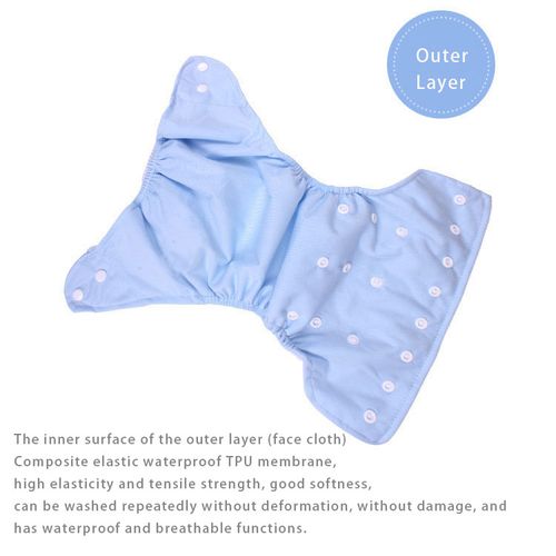 Hot sale 0-3 years old baby diaper pants washable anti-leakage cloth diaper diaper baby training waterproof breathable children
