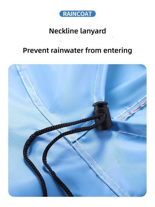 Popular raincoat for both sunny and rainy days（Blue）