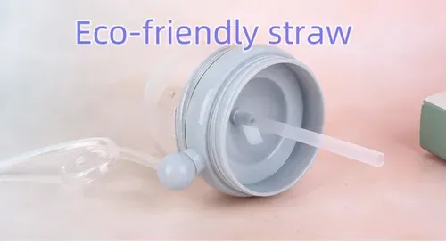 Whale spray cup, cup that sprays water, elementary school students and babies cute fountain cup