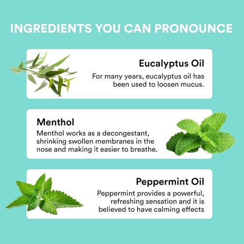 Bestselling Boom Aromatherapy Nasal Inhaler – Refreshing & Invigorating, Pure Natural Herbal Essence, Non-Irritating, 4 Scents Mixed Pack