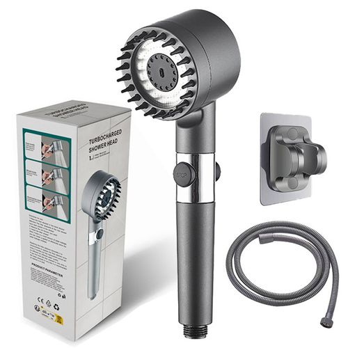 Hot - selling Multifunctional Shower Head, Three - level Adjustment, Water Pressure Controllable, Anion Filtration, Powerful Pressure Boosting, Enhanced ABS Material, Durable