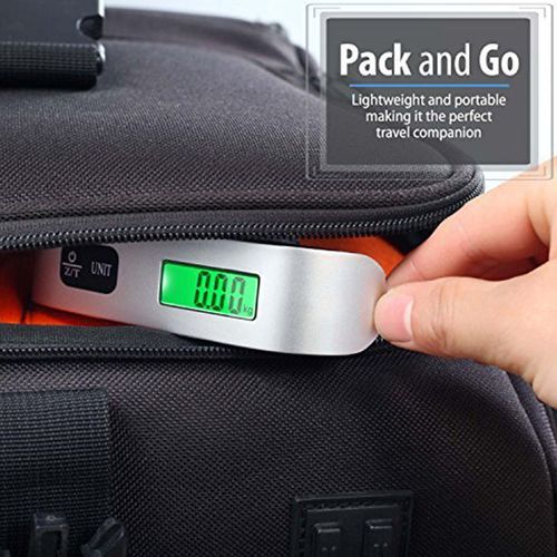 50Kg Portable Electronic Travel Digital Luggage Scale, Mini Hanging Customize Hand Scale