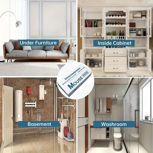 Hot Sale! Indoor Glue Mouse Traps, Insect Traps & Super Strong Adhesive Boards – Buy One, Get Two Free