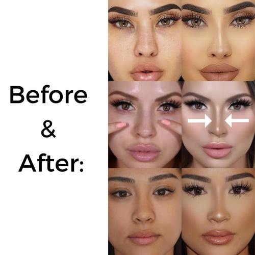 Hot - selling Multifunctional Makeup Brush with Dual - ended Brush Heads, U - shaped Design for a Closer Fit, and Delicate and Soft Bristles