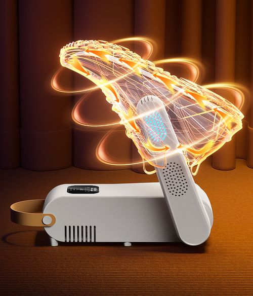 25 Hot-Selling Items | Multi-Functional Mini Warm Air Shoe & Clothing Dryer Hanger Universal for Shoes, Clothes & Socks | Portable Foldable Quick-Drying Tool