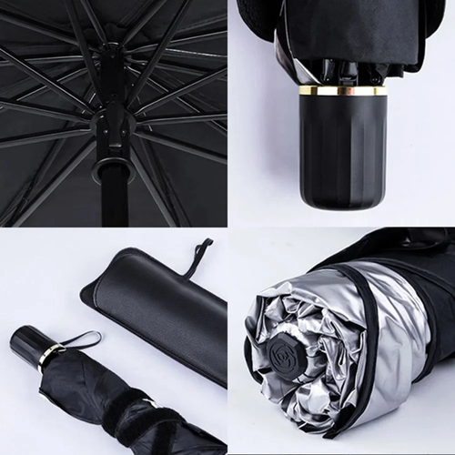 Hot selling car sunshade car umbrella block UV and heat visor protector foldable reflective umbrella