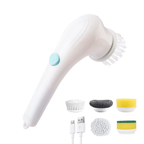 Electric cleaning brush belt