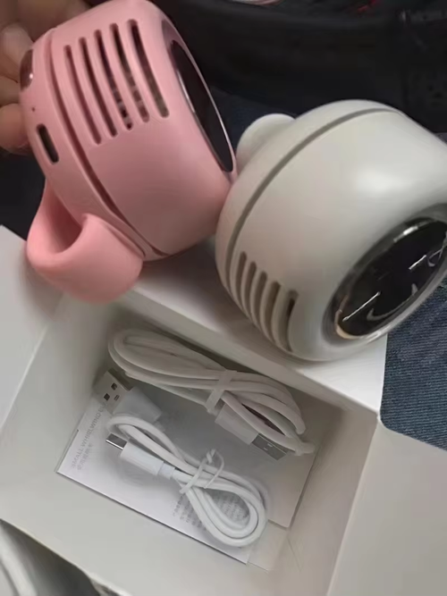Summer Handheld Usb Personal Mini Rechargeable Portable Hanging Neck Cooling Fan with Clamp