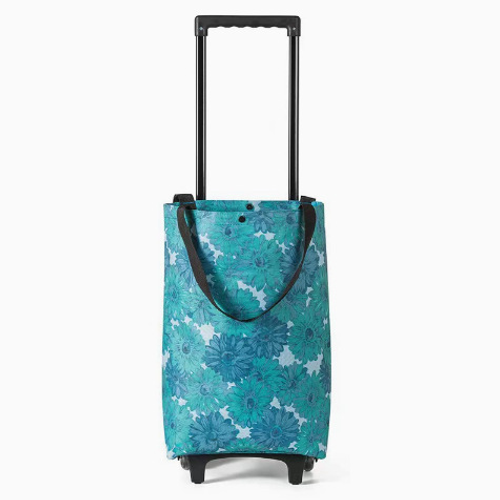 Small foldable household portable shopping cart