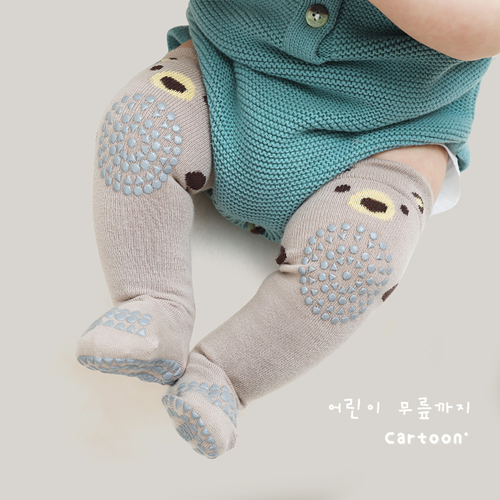 Baby socks type a cotton boys and girls non-slip toddler knee-high socks children's floor socks baby socks