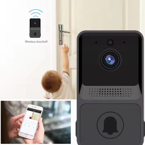 Wireless Video Doorbell With Camera