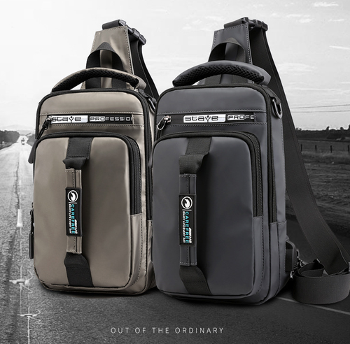 New Fashion Sling Crossbody Men's Shoulder Bag Backpacks Wholesale Waterproof Sport Backpack Man Small Backpack