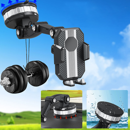 Universal Large Truck Phone Holder Extended Suction Cup Type Car Holder Fixed Shockproof Mobile Phone Holder