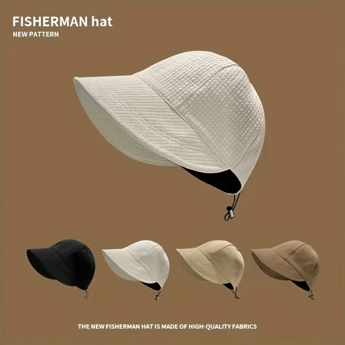 Women'S Fashionable Waffle Bucket Hat
