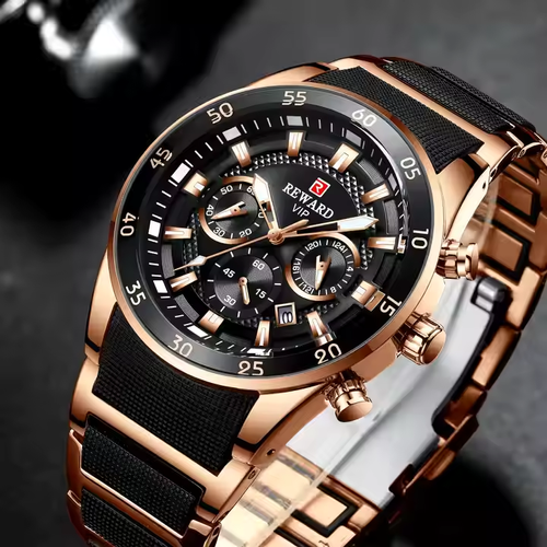 TOP Brand Luxury Sport Watches Quartz for Men Chinese Customs logo Casual Chronograph Wristwatch Arm Band Uhr