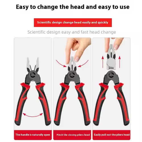 Multifunctional Household Electrician Wire Stripping Pliers Set Needle Nose Diagonal Wire Cutters Electrician Hardware Tools