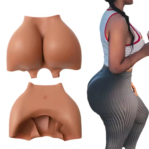 Plus Size Body Shaper Silicone Butt Enhancer Women's Panties Realistic Padded Buttocks for Women